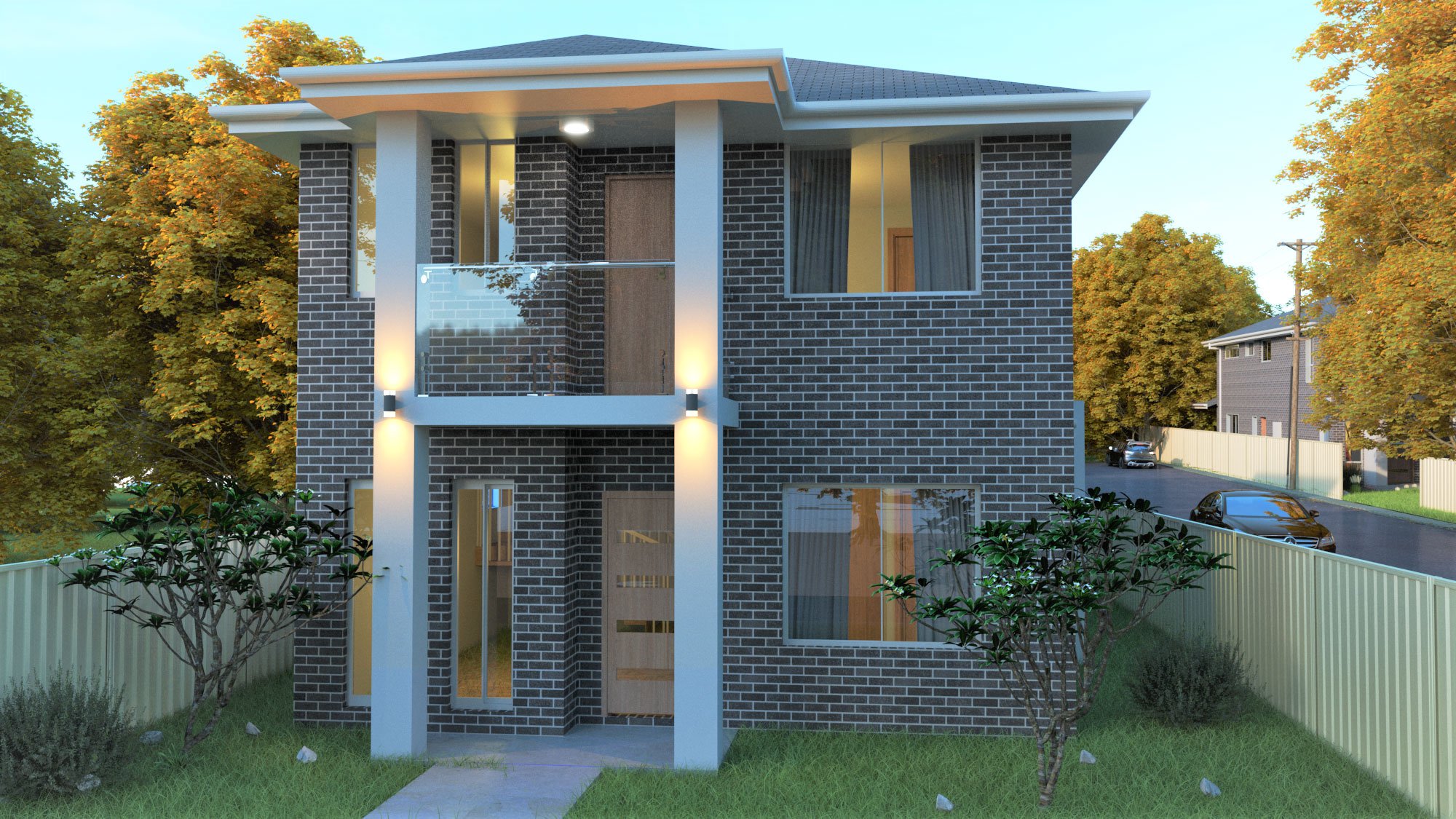 Sunny Hill 2 storey home design