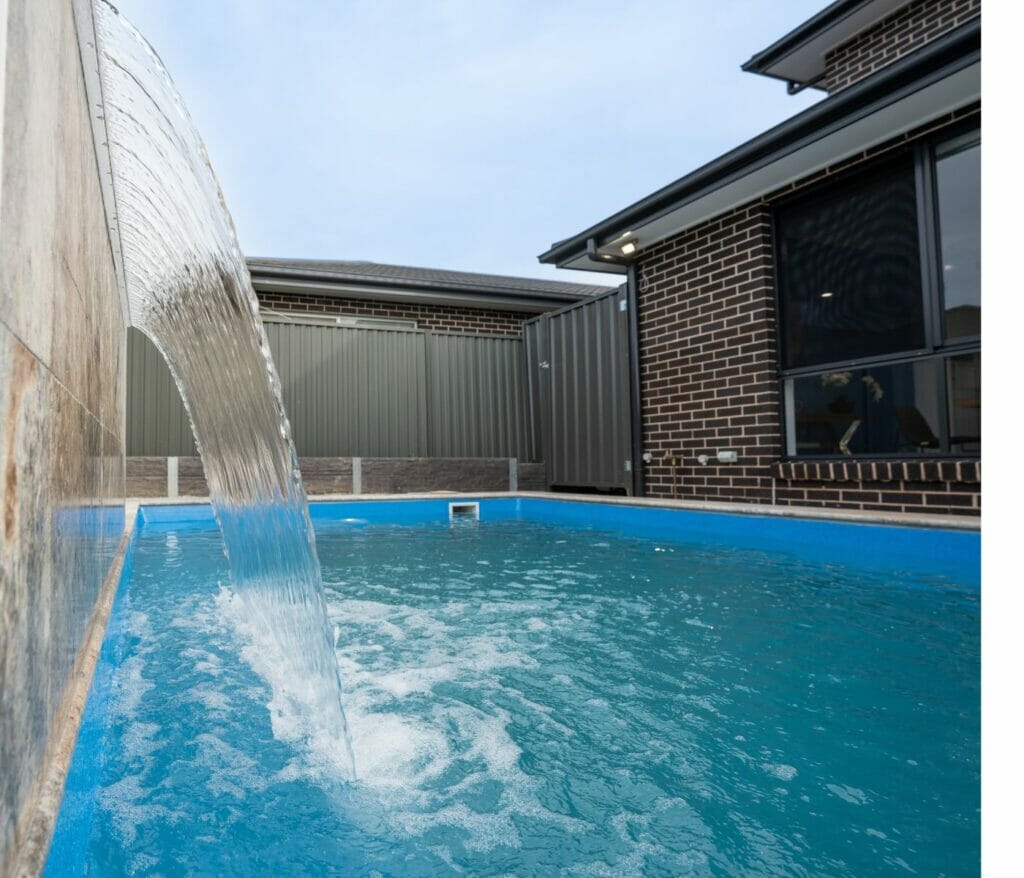 swimming pool design in new home