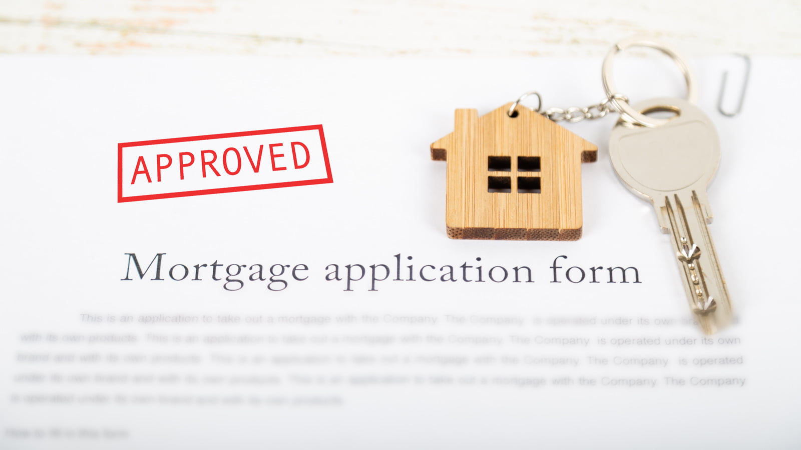 Mortgage application and registration fees