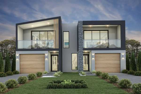 Duplex home designs Western Sydney