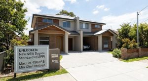 Duplex homes rules in NSW